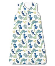 Dinosaur 1.0 TOG Sleep Sack 2T-3T-4T for Girls Boys, Buttery Soft Sleeping Sa...