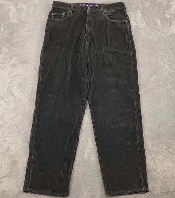 Vintage Levi's Silvertab Pants Mens 36x34 Gray Corduroy Baggy Y2K Streetwear USA - Image 1 of 4