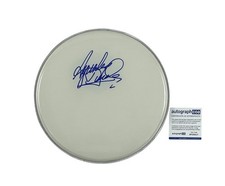 Aynsley Dunbar Signed Autographed 12” Drumhead Journey Whitesnake Frank Zappa