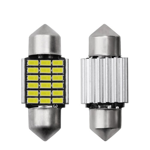 Long Lasting 31MM DE3175 3014 LED Interior Lights 6000K White (6 Pack) - Picture 4 of 7