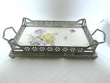 Antikes Jugendstil Tablett Galerie Tablett