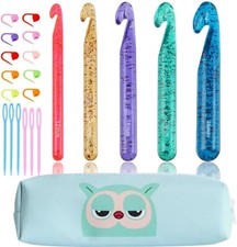 Large Crochet Hooks,25Mm 20Mm 18Mm 15Mm 12Mm Crochet Hooks,Large Crochet Hooks f