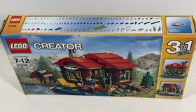 LEGO 31048 Creator 3-in-1 Lakeside Lodge 368 Pcs Retired 2016 See