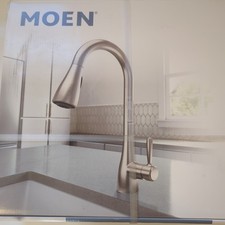 Moen Doherty Single Handle Kitchen Faucet Spot Resist Stainless - 87260SRS