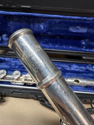 Selmer USA Flute Pre Owned USA 1206 784522 W/ Hard Case | eBay