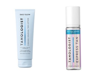 Tanologist Daily Glow Gradual Tan Lotion + Express Self Tan Mousse Pack 2