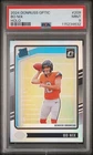 2024 Panini Donruss Optic - Rated Rookie Bo Nix #209 Holo Prizm (RC) PSA 9