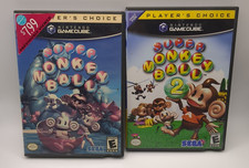Super Monkey Ball 1 & 2 Lot - Nintendo Gamecube - Tested