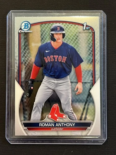 2023 Bowman Chrome 1st ROMAN ANTHONY - #BCP-71 (RC) - Boston Red Sox Rookie Star