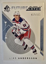 2018-19 SP Authentic Lias Andersson RC 467/999 #170 MINT 