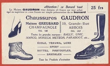 BUVARD - GAUDRON SHOES - GREUSARD CHAMPAGNOLE - ARBOIS