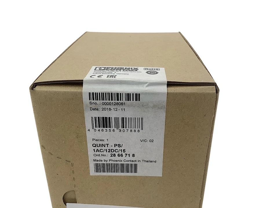 Phoenix Contact QUINT-PS-1AC/12DC/15 (2866718) Netzteil, Power Supply OVP - Bild 3 von 3