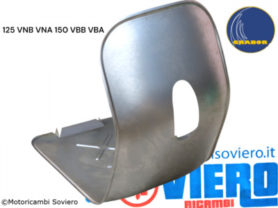 Scudo Completo Di Pedana Con Kit Rinforzi Per Vespa Special 50 – Compatibile Con Modelli A Faro Quadrato, Ideale Per Restauro