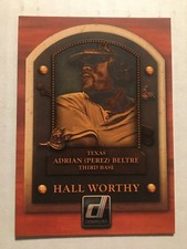 2014 Panini Donruss Hall Worthy Rangers Adrian Beltre Baseball Card #11