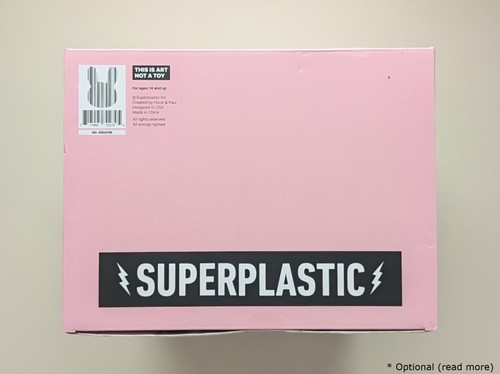 Superplastic Mr. Pink Uberguggi 17 Inch Limited Edition Vinyl Art Toy ** - Picture 11 of 11