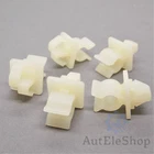 2 x Retainer Support Clips for Bonnet 14mm 7mm White Universal