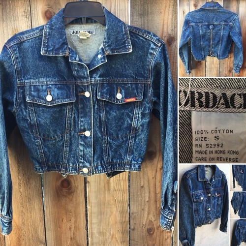 Vintage Jordache Cropped Denim Jacket 