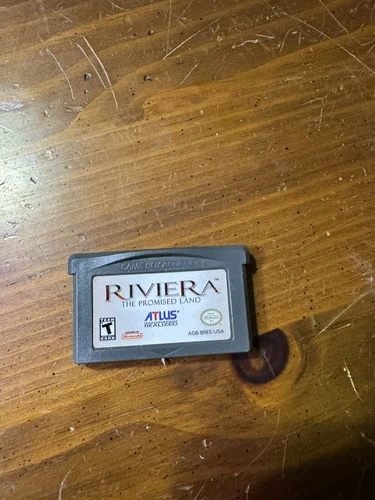 Riviera Promised Land Nintendo Game Boy GBA Advance Authentic