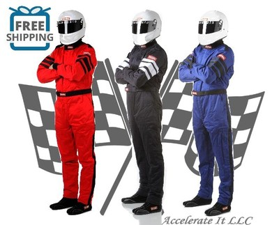#ad RaceQuip 120 Series Multi Layer Racing Suit SFI 3.2A 5 Specs All Sizes Colors $349.95