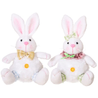 Easter Rabbit Beautiful Desk Model Table Display Party Decorations