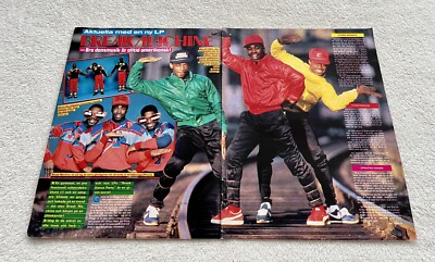 BREAK MACHINE 1984 Clipping Poster Swedish Music magazine Okej