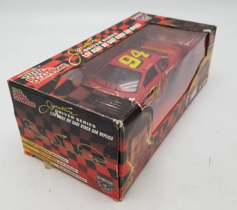 Racing Champions BILL ELLIOTT #94 1/24 Diecast McDonalds 50 aniversario NASCAR Foto 4 de 4