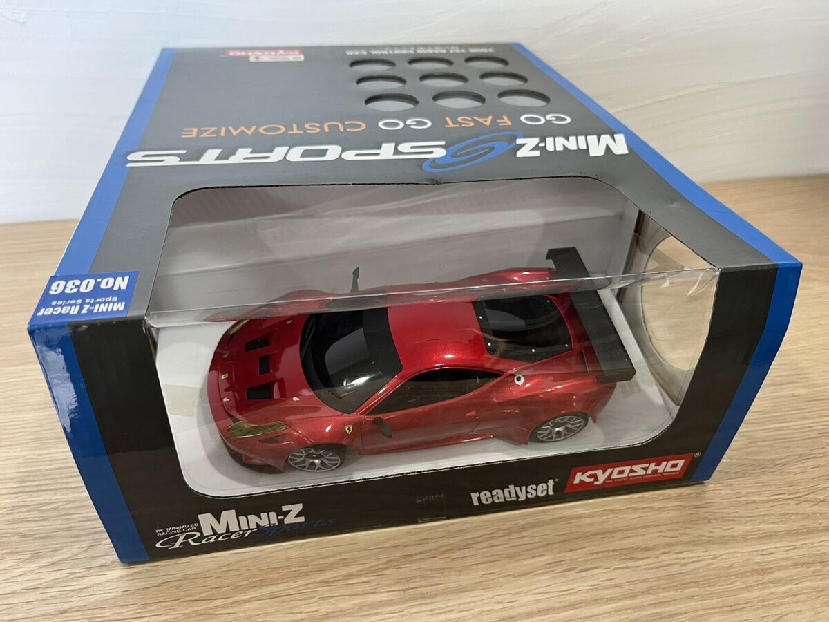公式通販サイトセール Very Rare Body& GT2 Italia 458 Ferrari Racer MINI-Z Kyosho ボディ