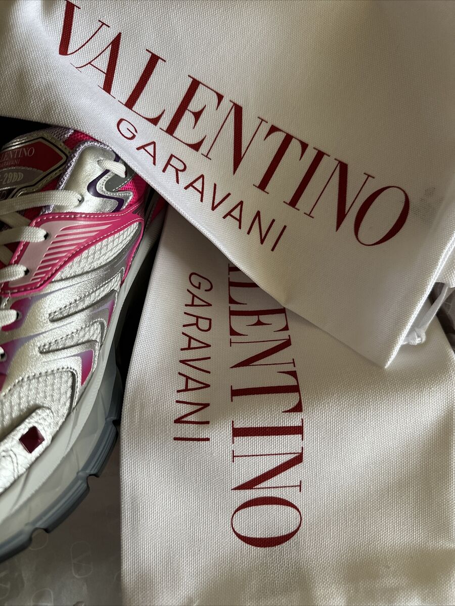 Valentino Garavani MS 2960 Rockstud Sneakers 38 US 8 White Valentino Garavani MS 2960 Rockstud Sneakers 38 US 8 White