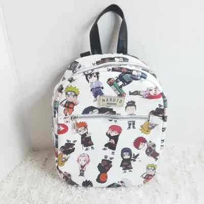 NWT Naruto Shippuden Chibi Character Allover Mini Backpack  display picture 1
