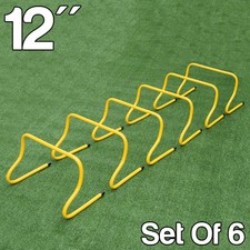 Yellow Agility Football Hurdles Speed Plyo Training - 6 x 12" - FXR SPORTS