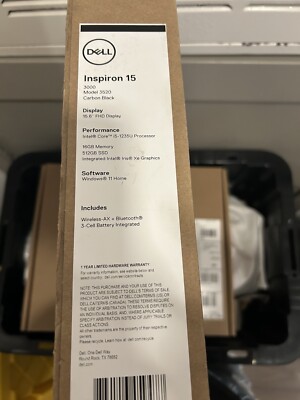 Dell Inspiron 15 3520 15.6 in (16GB RAM 512GB SSD Intel Core i5 12th GEN)