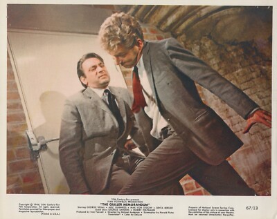 Max von Sydow in The Quiller Memorandum (1966)   Vintage Hollywood Photo K 586