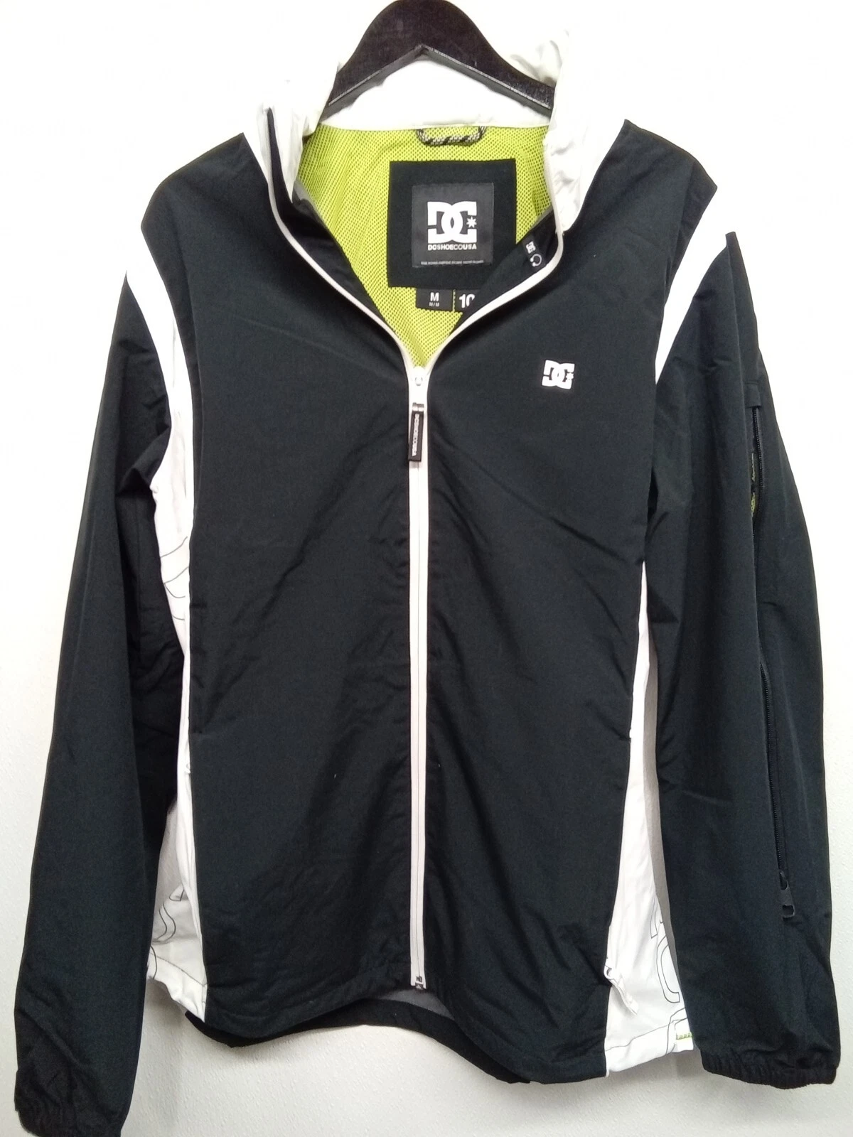 DC Shoes Snowboard Snow Podium Jacket Jacket 10k Insulated Mens Medium #X4A