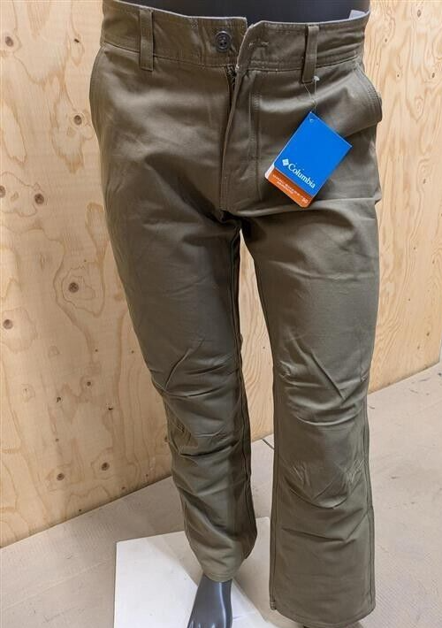 Columbia Men's Rugged Pass Casual Pants- Khaki Omni Shade 50 UPF