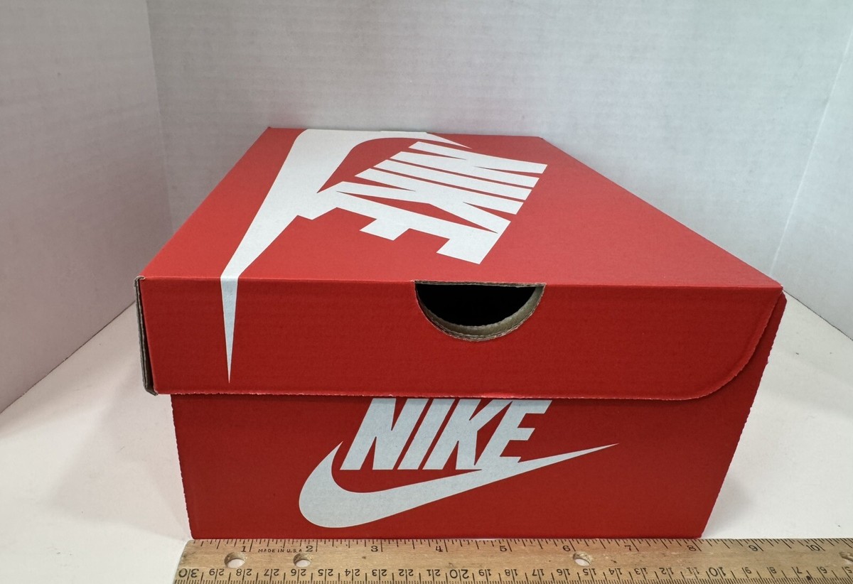 Orange Nike Empty Shoe Box Court Brough Low Recraft  Size 5Y  No Shoes — product photo 3 of 9