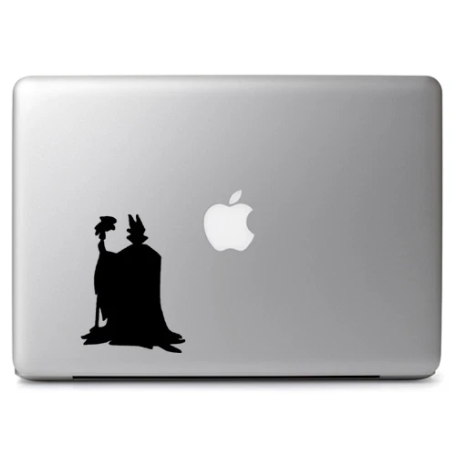 Maleficent vinyl decal Sticker for Trackpad Macbook Laptop Car window smartphone - Image 3 of 4