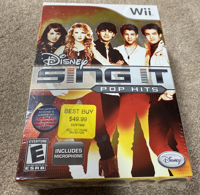 Disney Sing It Pop Hits Ps2 Song List