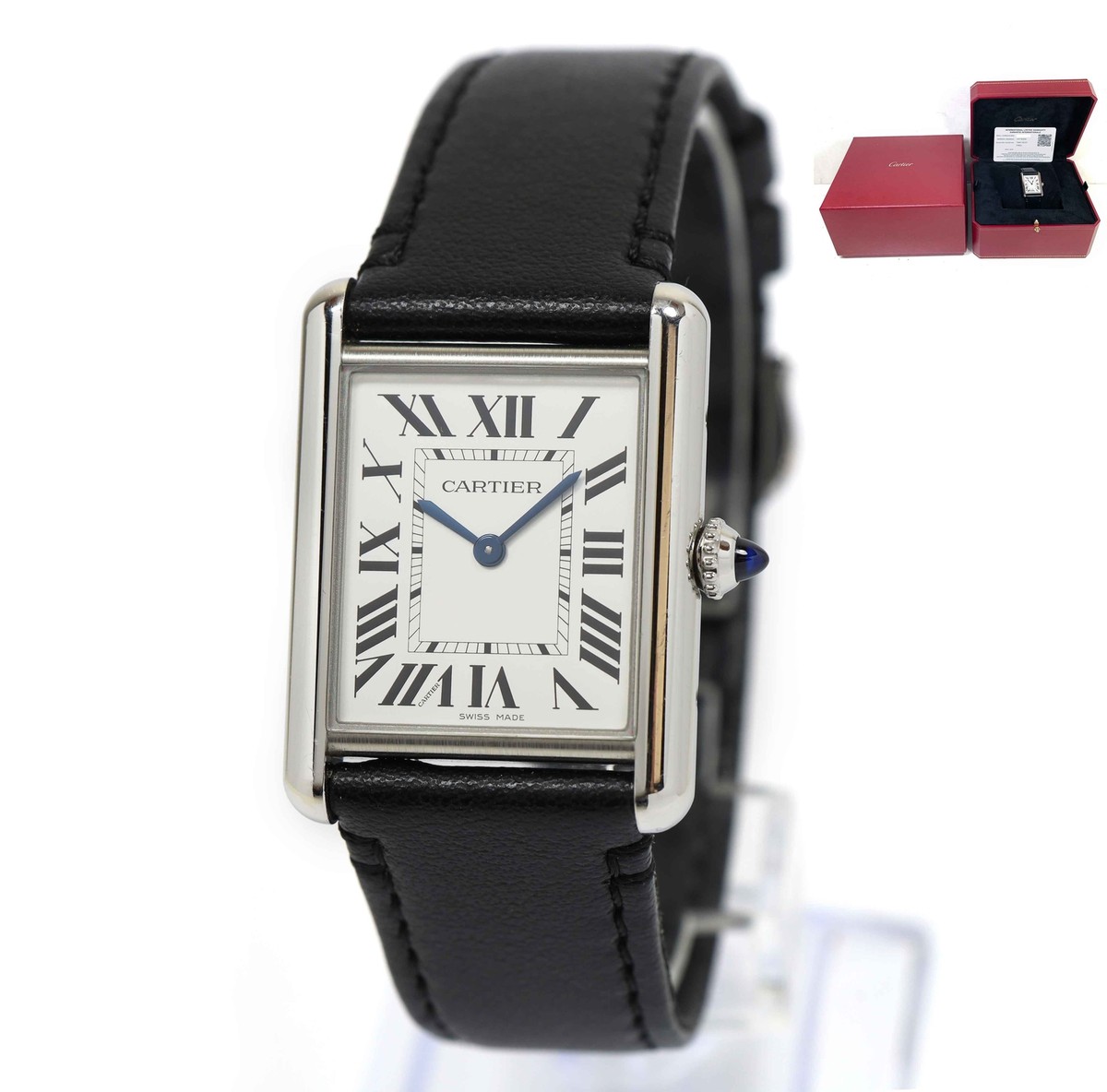 Cartier Tank Must Solarbeat Large Quartz WSTA0059 Silver Cartier Tank Must Solarbeat Large Quartz WSTA0059 Silver