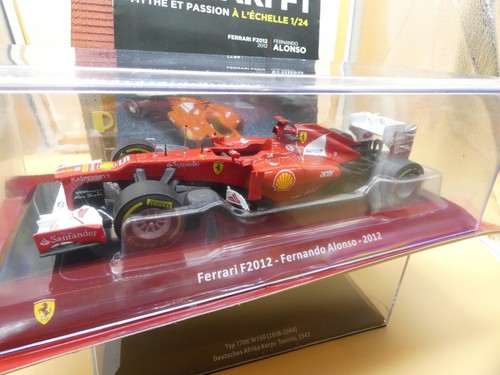 FERRARI F2012 FERNANDO ALONSO 2012 1/24 IXO Neuf Boite d'Origine - Foto 4 di 14