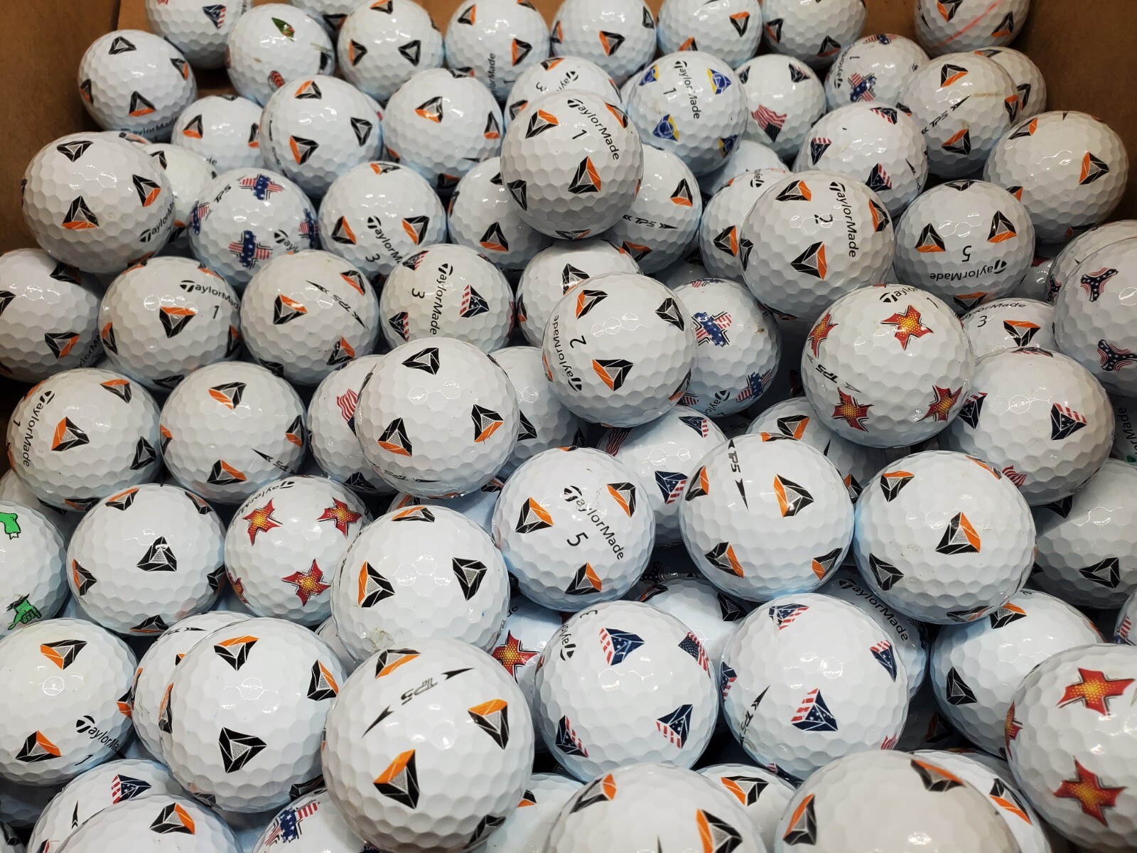 24 TaylorMade TP5x Pix Mix Near-Mint Quality Golf Balls AAAA - FREE SHIPPING