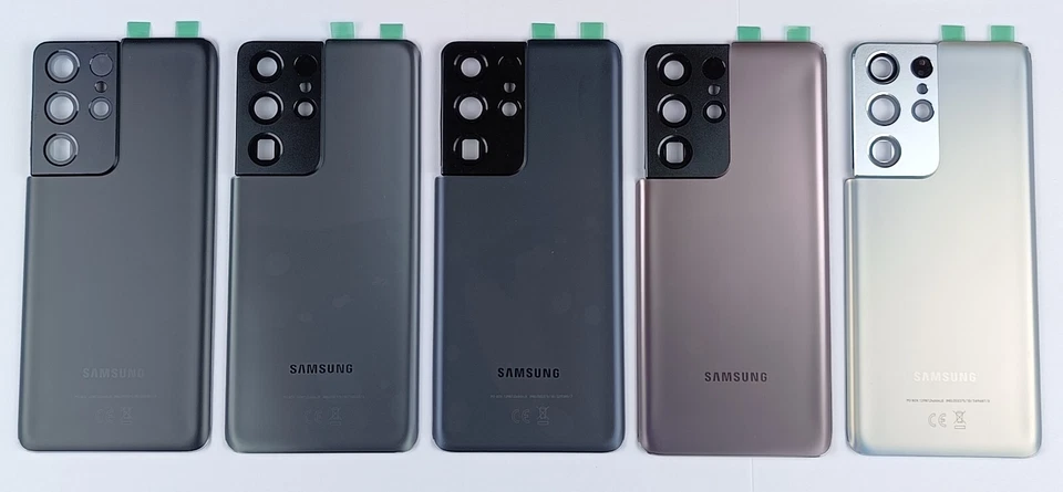 Vitre arrière cache batterie avec lentille Samsung Galaxy S21 Ultra