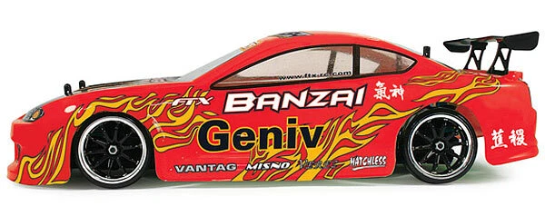 FTX Banzai 1/10 4WD Brushed Drift RTR RC Car with Batt, Chgr & 2.4ghz Radio Red - Image 3 of 3