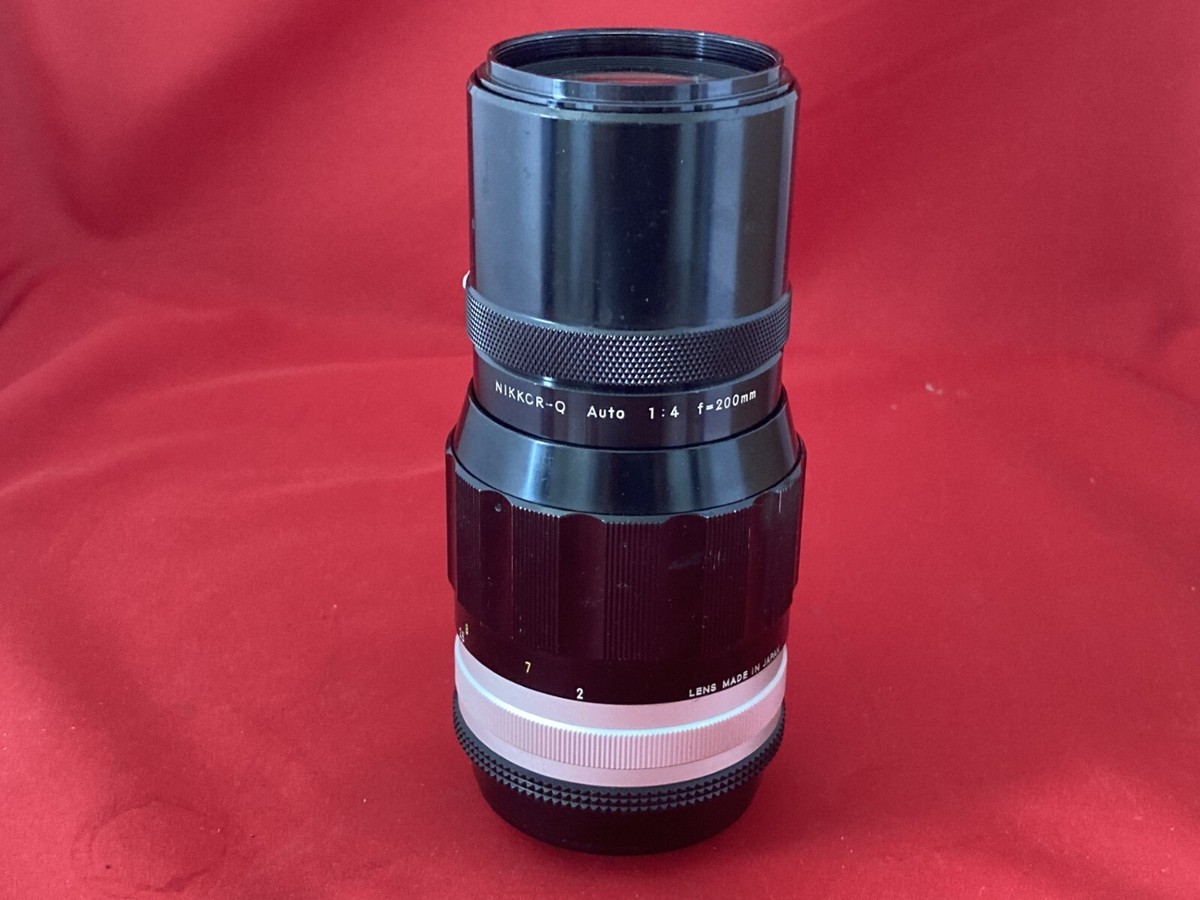 Nikkor 200mm f/4 manual focus prime lens Nikon F/Ai-mount | eBay