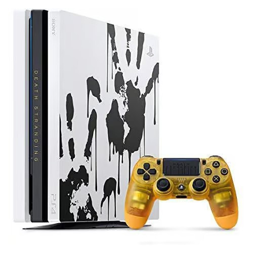 Console PS4 Pro édition limitée Death Stranding 1To Blanche et Noire