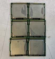 lot of 6 Intel Core i5-650 SLBLK 3.2GHz Dual-Core Processor-Q1C