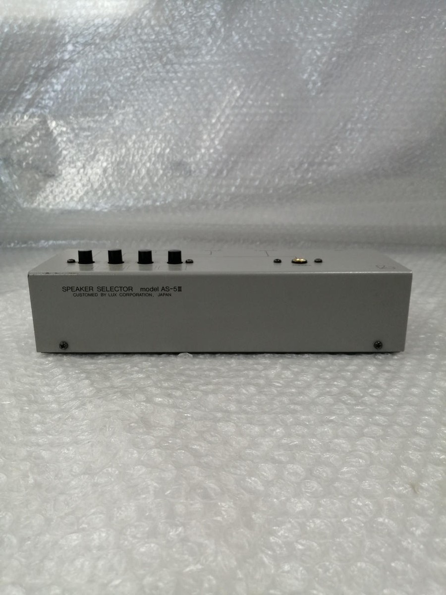 Luxman AS-5III Speaker Selector Good Condition Used | eBay Luxman AS-5III Speaker Selector Good Condition Used | eBay