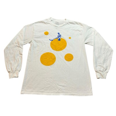 Harry Styles Long Sleeve Shirt Women s Medium White Polk A Dots