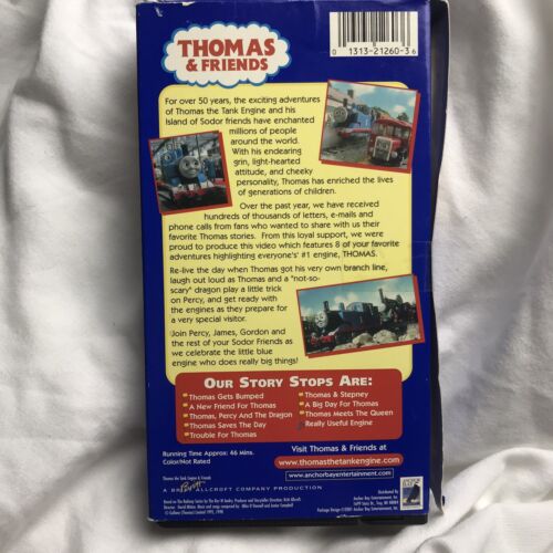 Thomas and Friends Best of VHS Video Tape VCR Cassette Kids Show Trains - Picture 3 of 4