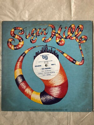 Sugerhill Gang, 8th Wonder, 12'' Vinyl Single, Rap (Test Pressing)
