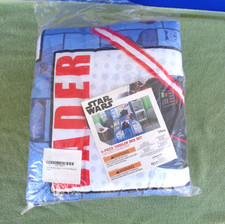 Disney Star Wars 4 Pc Toddler Bed Set- Fitted, Flat Sheet, Pillowcase, Quilt NEW